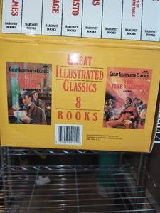lot 282 image: Set of 16 Great Illustrated Classics Hardcover Books