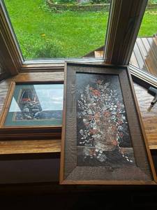 lot 434 image: Framed Fredrix Canvas and Scenic Artwork Collection