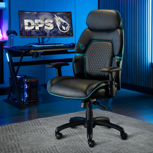 lot 18 image: DPS Centurion Gaming Chair with Adjustable Headrest