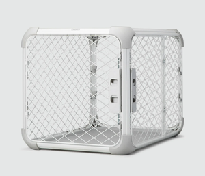 lot 27 image: DIGGS 36 Evolv Dog Crate - Safe, Durable Kennel with Removable Ceiling Panel and Modular