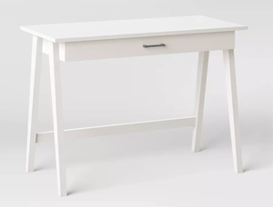 lot 74 image: Paulo Wood Writing Desk with Drawer - Threshold