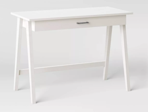 lot 77 image: Paulo Wood Writing Desk with Drawer - Threshold