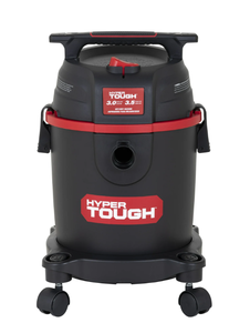 lot 131 image: Hyper Tough 3 Gallon 3.5 HP Poly Wet Dry Vacuum for Home, Car, Garage & Workshop