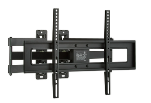 lot 224 image: Onn. Corner Full Motion TV Mount for 37 to 70 TVs