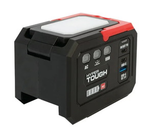 lot 232 image: Hyper Tough 20V Power Inverter 150-Watt, 3-USB Ports