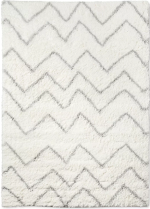 lot 243 image: Chevron Area Kids Rug - Pillowfort