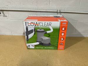 lot 319 image: Flowclear 1500 gal. Above-Ground Pool Pump