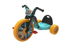 lot 341 image: Jakks Pacific 15 Kids Trike LED Lights Seat Fly Wheel Cruiser Tricycle