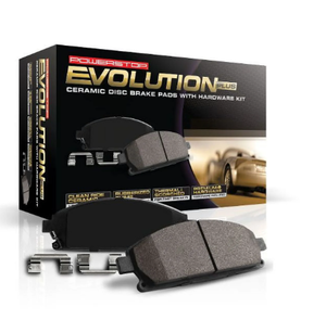 lot 488 image: Power Stop Rear Z17 Evolution Ceramic Brake Pads with Hardware 17-1872