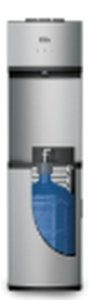 lot 38 image: Brio 530 Stainless Steel Energy Saver 5 gal Bottom Loading Water Cooler