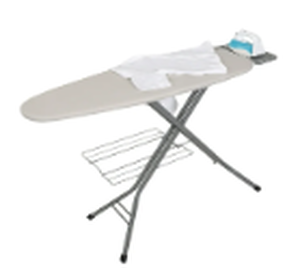 lot 280 image: Better Homes & Gardens Gray Wide Top Freestanding Ironing Board