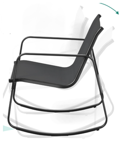 lot 116 image: Rocking Bistro Chairs