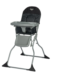 lot 146 image: Cosco Kids Simple Fold High Chair, Noir Dot