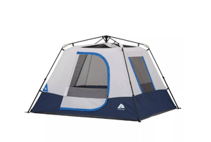 lot 162 image: Ozark Trail 4-Person Instant Cabin Tent with LED Lighted Hub