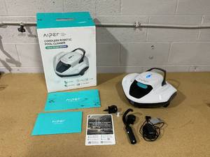 lot 371 image: Aiper Scuba 800W Cordless Robotic Automatic Pool Cleaner for Above Ground Pools