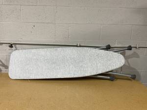 lot 284 image: Better Homes & Gardens Gray Wide Top Freestanding Ironing Board