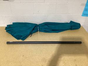 lot 456 image: Best Choice Products 7.5ft Heavy-Duty Outdoor Market Patio Umbrella w Push Button Tilt, Easy Crank - Cerulean