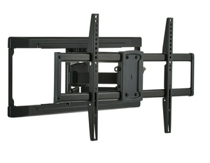 lot 195 image: Onn Full Motion TV Wall Mount for 50 to 86 TVs, UL Listed, swivel 45°, up to 15-15°Tilting