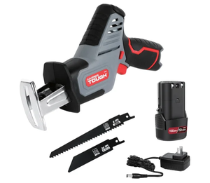 lot 273 image: Hyper Tough 12V Max Lithium-Ion Compact Reciprocating Saw with 1.5Ah Battery and Charger