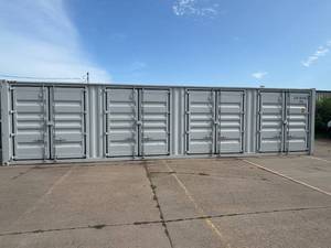 lot 22 image: 40 High Cube  Multi-Door Container