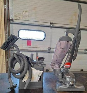 lot 52 image: Kirby Upright Vacuum Cleaner with attachmentsextra bags