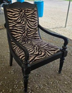 lot 59 image: Zebra Chair