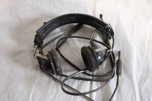 lot 2 image: Vintage Telex Radio Headphones with 14 Jack