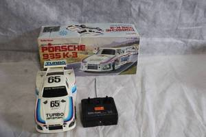 lot 8 image: Radio Shack Porsche 935 K-3 Turbo Remote Control Car with Controller
