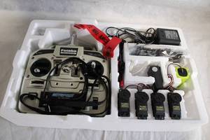 lot 9 image: Futaba 4YF FM 4-Channel Digital Proportional RC System