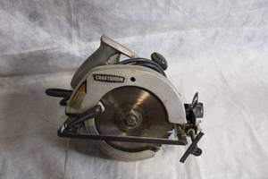 lot 17 image: Used Craftsman Circular Saw