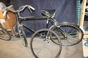 lot B-92 image: Vintage Triumph Bicycle with Extra Kenda 26x1 38 Tire