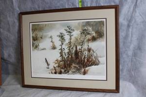 lot 136 image: Russell Norberg Signed Snowy Bouquet Limited Edition Print