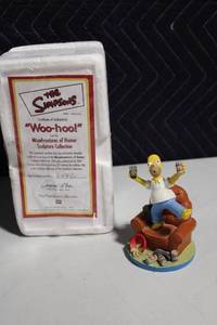 lot 202 image: The Simpsons Woo-hoo Misadventures of Homer Sculpture