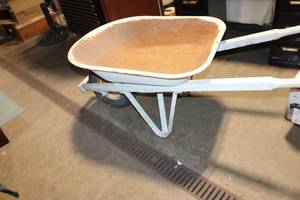 lot 265 image: Used Wheelbarrow with Rusted Interior