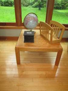 lot 6 image: Hardwood 303015 coffee table, m...