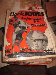 lot 52 image: Very vintage Buck Jones cowboy cost...