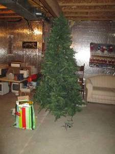 lot 54 image: Lighted Christmas tree...