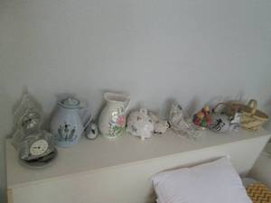 lot 195 image: Collection of decorative pitchers, ...