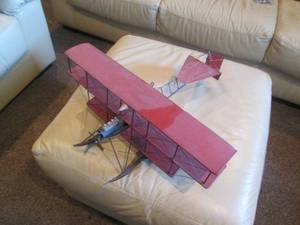 lot 231 image: Metal replica plane...