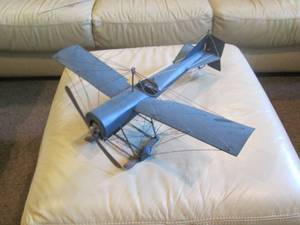 Metal replica plane...