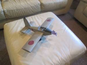 lot 233 image: Metal replica plane...