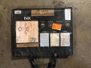lot 36 image: MSI Machine Washable Area Rug Customer Returns See Pictures
