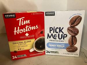 lot 37 image: Medium and French Vanilla K-Cups