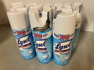 lot 59 image: Lysol Disinfectant Spray