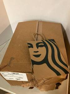 lot 18 image: Starbucks Paper Bags
