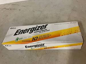 lot 32 image: Energizer Industrial AA Batteries
