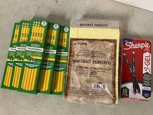 lot 80 image: Pens, Pencils, Small Notepads