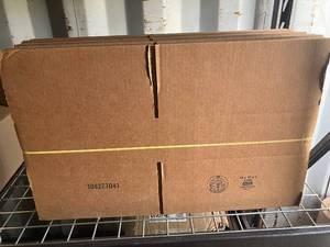 lot 85 image: Uline Shipping Boxes - 14 x 12 x 4