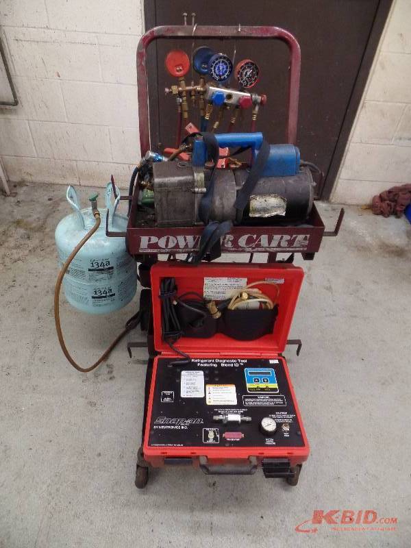lot 19 image: AC Service Cart