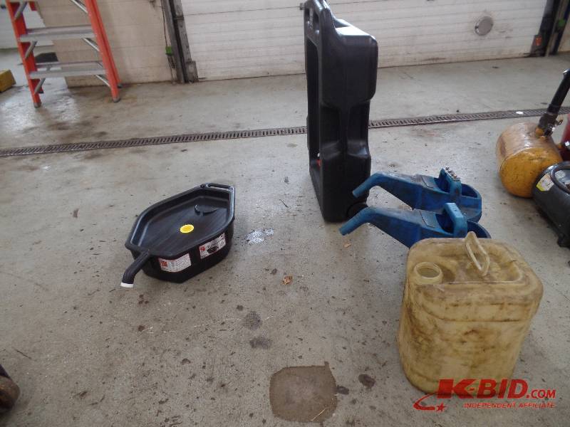 lot 43 image: Oil Drain Pans and More